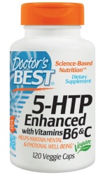 Doctor’s Best 5-HTP Enhanced with Vitamin B6 and C – 120 caps