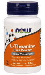 NOW Foods L-Theanine, Pure Powder – 28g