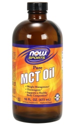 NOW Foods MCT Oil, Pure Liquid – 473 ml