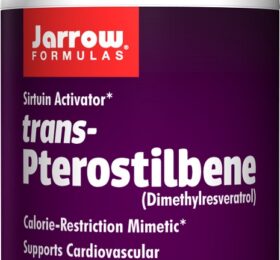 Jarrow Formulas trans-Pterostilbene, 50mg – 60 caps