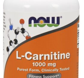 NOW Foods L-Carnitine, 1000mg – 50 tab