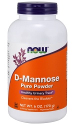 NOW Foods D-Mannose, Pure Powder – 170g