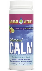 Natural Vitality Natural Calm, Raspberry Lemon (EAN 183405000100) – 226g