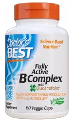 Doctor’s Best Fully Active B-Complex with Quatrefolic – 60 caps