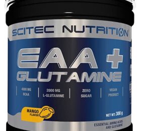 SciTec EAA + Glutamine, Mango – 300g