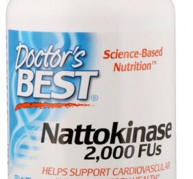 Doctor’s Best Nattokinase, 2000 FUs – 270 caps