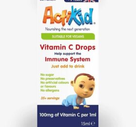 ActiKid Vitamin C Drops, Unflavoured – 15 ml