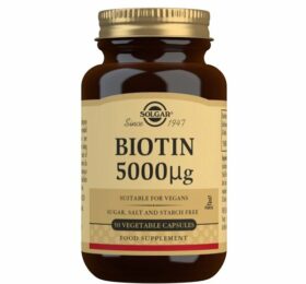 Solgar Biotin, 5000mcg – 50 caps