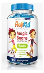ActiKid Magic Beans Multi-Vitamin – Vegan, Blueberry – 60 beans