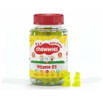 Chewwies Vitamin D3, Lemon – 30 chewwies