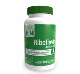 Health Thru Nutrition Riboflavin Vitamin B2, 100mg – 100 caps