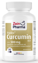Zein Pharma Curcumin Triplex, 500mg – 150 caps