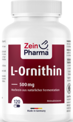 Zein Pharma L-Ornithine, 500mg – 120 caps