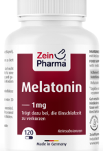 Zein Pharma Melatonin, 1mg – 120 caps