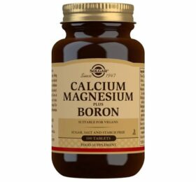 Solgar Calcium Magnesium plus Boron – 100 tab