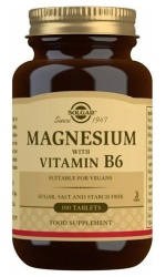 Solgar Magnesium with Vitamin B6 – 100 tab
