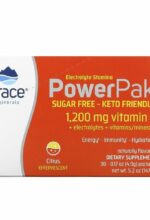 Trace Minerals Electrolyte Stamina Power Pak Keto-Friendly, Citrus – 30 packets