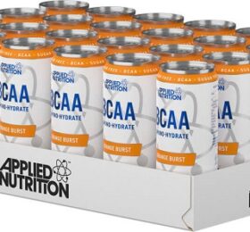 Applied Nutrition BCAA Amino-Hydrate Cans, Orange Burst – 24×330 ml