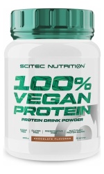 SciTec 100% Vegan Protein, Vanilla – 1000g