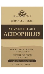 Solgar Advanced 40+ Acidophilus – 60 caps