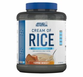 Applied Nutrition Cream of Rice, Toffee Biscuit – 2000g