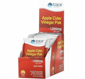 Trace Minerals Apple Cider Vinegar Pak, Orange – 30 packets