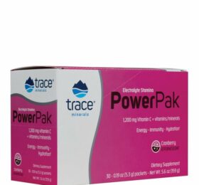 Trace Minerals Electrolyte Stamina Power Pak, Cranberry – 30 packets
