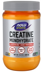 NOW Foods Creatine Monohydrate, Pure Powder – 600g