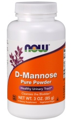 NOW Foods D-Mannose, Pure Powder – 85g