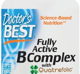 Doctor’s Best Fully Active B-Complex with Quatrefolic – 30 caps