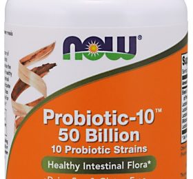 NOW Foods Probiotic-10, 50 Billion – 50 caps