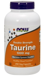 NOW Foods Taurine, 1000mg Double Strength – 250 caps