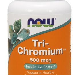NOW Foods Tri-Chromium, 500mcg – 180 caps
