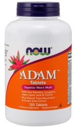 NOW Foods ADAM Multi-Vitamin for Men – 120 tablets