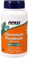 NOW Foods Chromium Picolinate, 200mcg – 100 caps