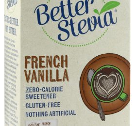 NOW Foods Better Stevia Packets, French Vanilla – 75 packets