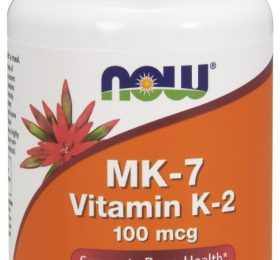 NOW Foods MK-7 Vitamin K-2, 100mcg – 60 caps