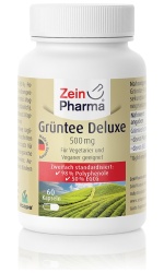 Zein Pharma Green Tea Deluxe, 500mg – 60 caps