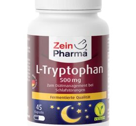 Zein Pharma L-Tryptophan, 500mg – 45 caps