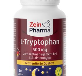 Zein Pharma L-Tryptophan, 500mg – 90 caps