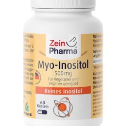 Zein Pharma Myo-Inositol, 500mg – 60 caps