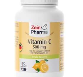 Zein Pharma Vitamin C, 500mg – 90 caps