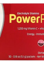 Trace Minerals Electrolyte Stamina Power Pak, Raspberry – 30 packets