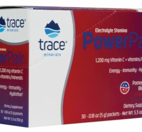 Trace Minerals Electrolyte Stamina Power Pak, Pomegranate Blueberry – 30 packets