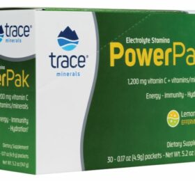 Trace Minerals Electrolyte Stamina Power Pak, Lemon Lime – 30 packets