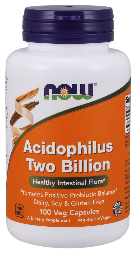 NOW Foods Acidophilus Two Billion (100 caps)