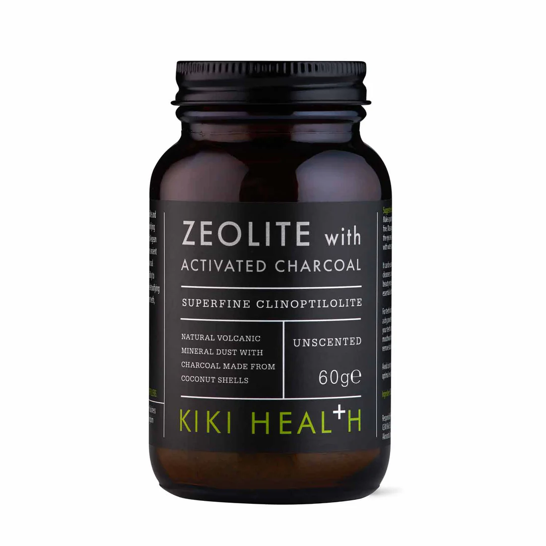 KIKI Health Zeolite With Activated Charcoal Powder (60g)