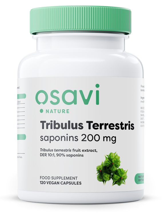 Osavi Tribulus Terrestris, Saponins 200mg - 120 vcaps