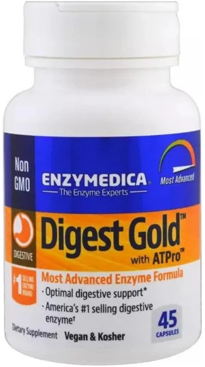 Enzymedica Digest Gold with ATPro - 45 kaps