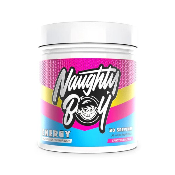 Naughty Boy Energy, Candy Bubblegum - 390g